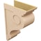 Ekena Millwork 12"W x 24"D x 36"H Classic Scroll Rough Cedar Woodgrain TimberThane Corbel, Primed Tan CORUR12X24X36SCRRCPR - alternate 6